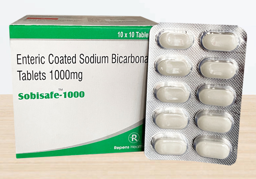 Sobisafe 1000 Tablet (Sodium Bicarbonate 1000 mg) — Antacid & Alkalinising Agent | Buy Online at DawaNow.