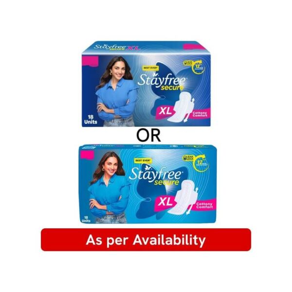 Stayfree Secure Cottony Soft Sanitary Pads (Extra Large Wings)