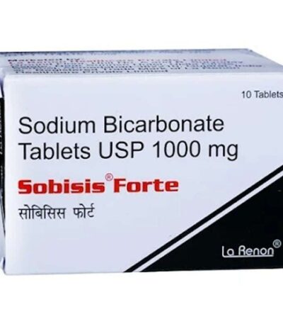 Sobisis Forte Tablet (Sodium Bicarbonate 1000 mg) – Antacid & Alkalinising Agent | Buy Online at DawaNow