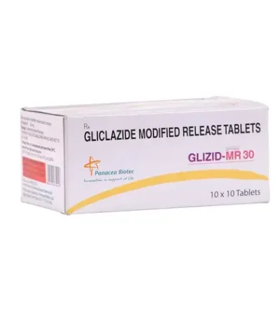 Glizid MR 30 Tablet – Gliclazide Modified Release for Type 2 Diabetes control