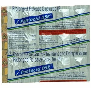 Pantocid DSR Capsule (Pantoprazole 40 mg + Domperidone 30 mg) – Relief from Acid Reflux & Heartburn | Buy Online at DawaNow