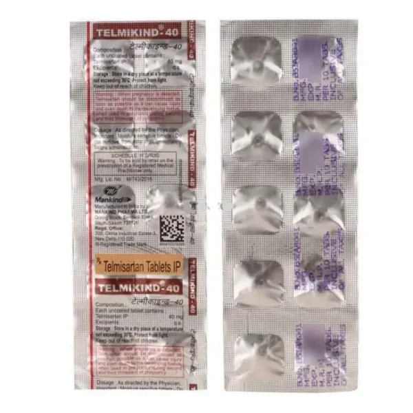 Telmikind 40 mg tablet
