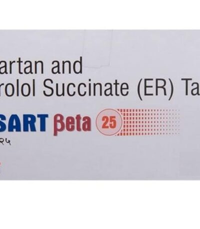 Buy Macsart Beta 25 mg Tablet online at DawaNow.in for High Blood Pressure and Heart Protection