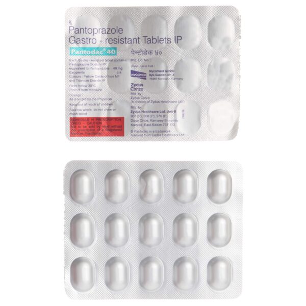 Pantodac 40 mg Tablet