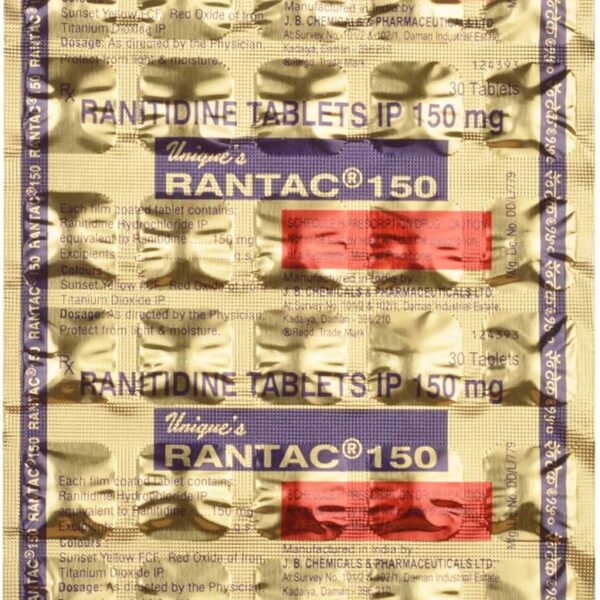 Rantac 150 mg Tablet