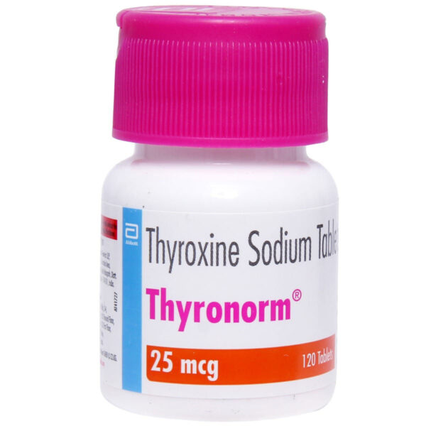 Thyronorm 25 mcg Tablet – Levothyroxine for Hypothyroidism & Thyroid Hormone Balance
