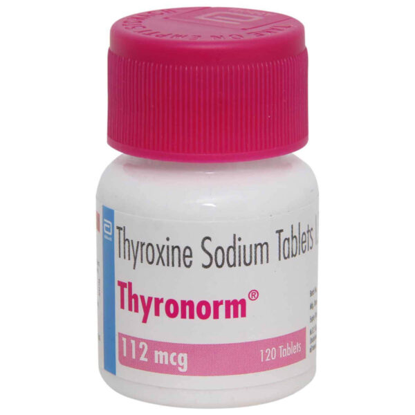 Thyronorm 112 mcg Tablet – Levothyroxine for Hypothyroidism & Thyroid Hormone Replacement