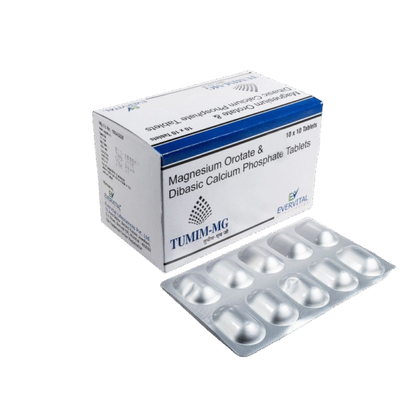 Tumim-MG Tablet | Calcium & Magnesium Orotate Supplement for Bone & Muscle Health