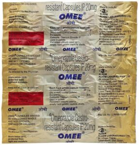 Omee Capsule pack – Omeprazole capsule for acidity, heartburn, and gas relief – Dawanow.in