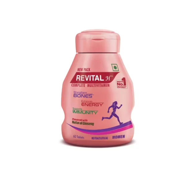 Revital Women Complete Multivitamin | With Natural Ginseng | 60 Tablets