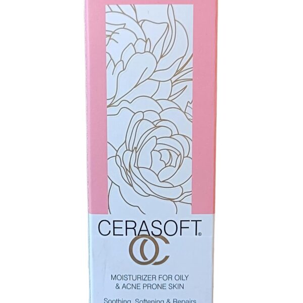 Cerasoft OC Moisturizer Cream Gel for Oily & Acne-Prone Skin | Lightweight Hydration with Oil Control