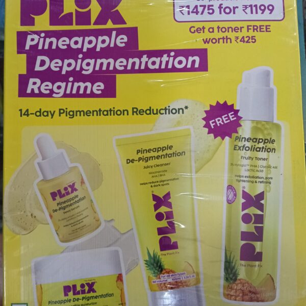 The Plant Fix PLIX Pineapple Depigmentation Regime