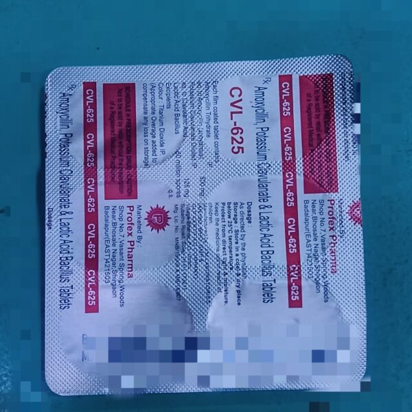 CVL 625 mg Tablet