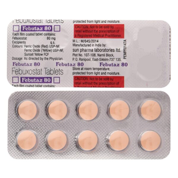 Febutaz 80 mg Tablet