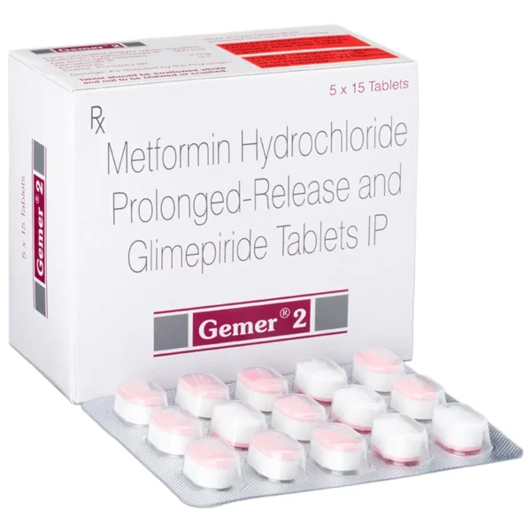 Gemer 2 mg Tablet