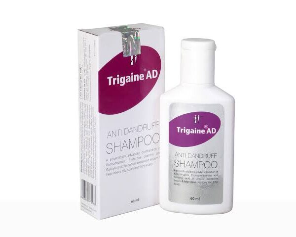 Trigaine AD Shampoo | Anti-Dandruff & Hair Care Shampoo for Itchy, Flaky Scalp