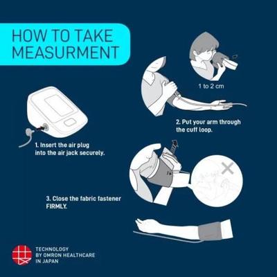 Omron Automatic Blood Pressure Monitor (HEM‑8712) - Image 4