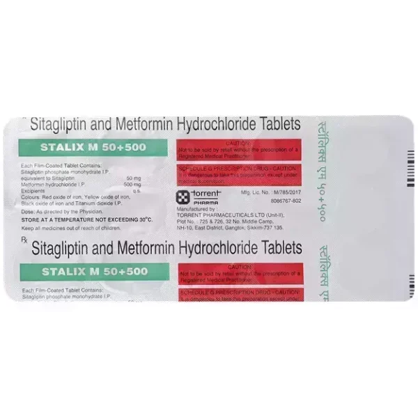 Stalix-M 50/500 mg Tablet