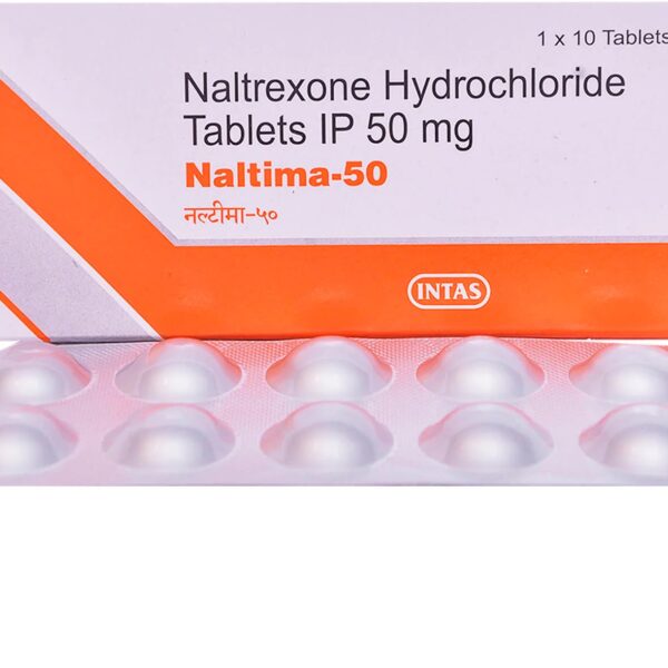 Naltima 50 mg Tablet (Naltrexone 50 mg)