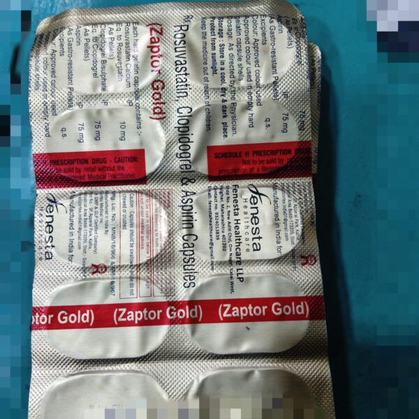 Zaptor Gold Capsule