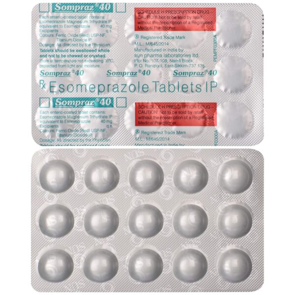 Sompraz 40 mg Tablet
